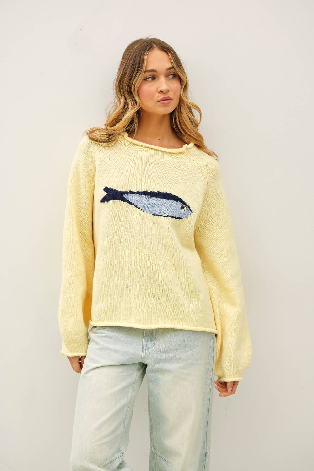 Lucky fish sweater