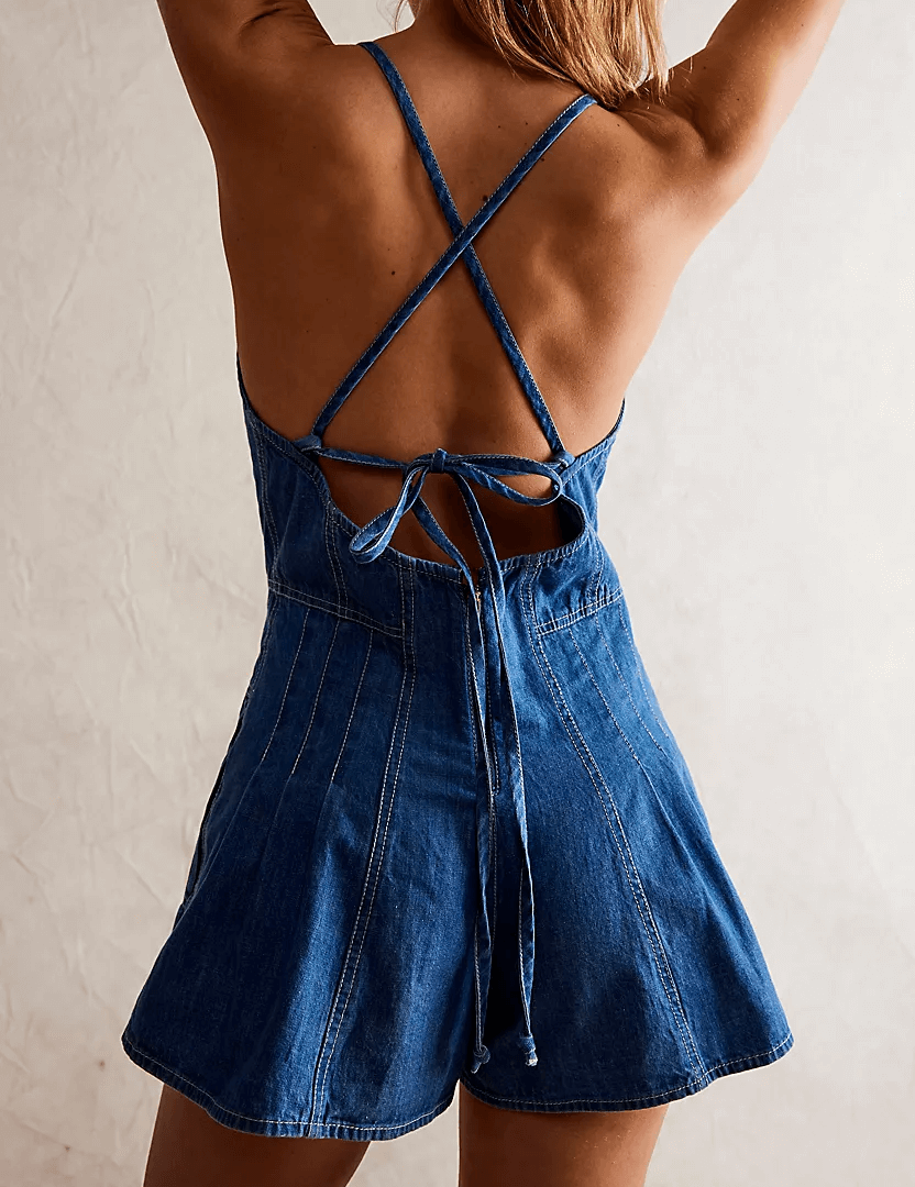 Lets Go Girl Romper