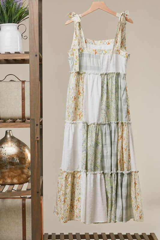 Meadow Patchwork Maxi Dress