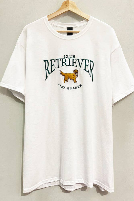 Retriever Embroidered Tee