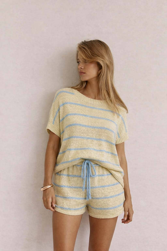 Lemon Coast Knit Set