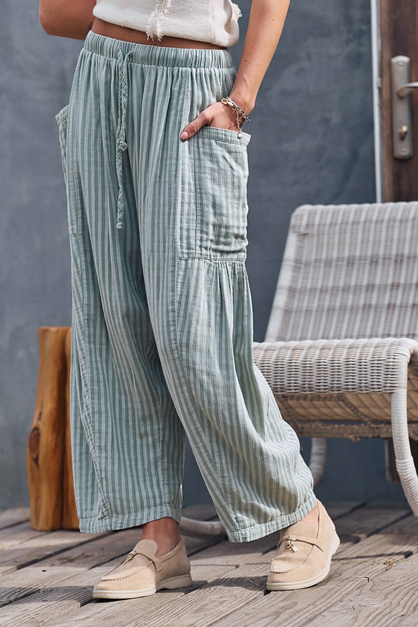 Beach Dream Pant - Sage