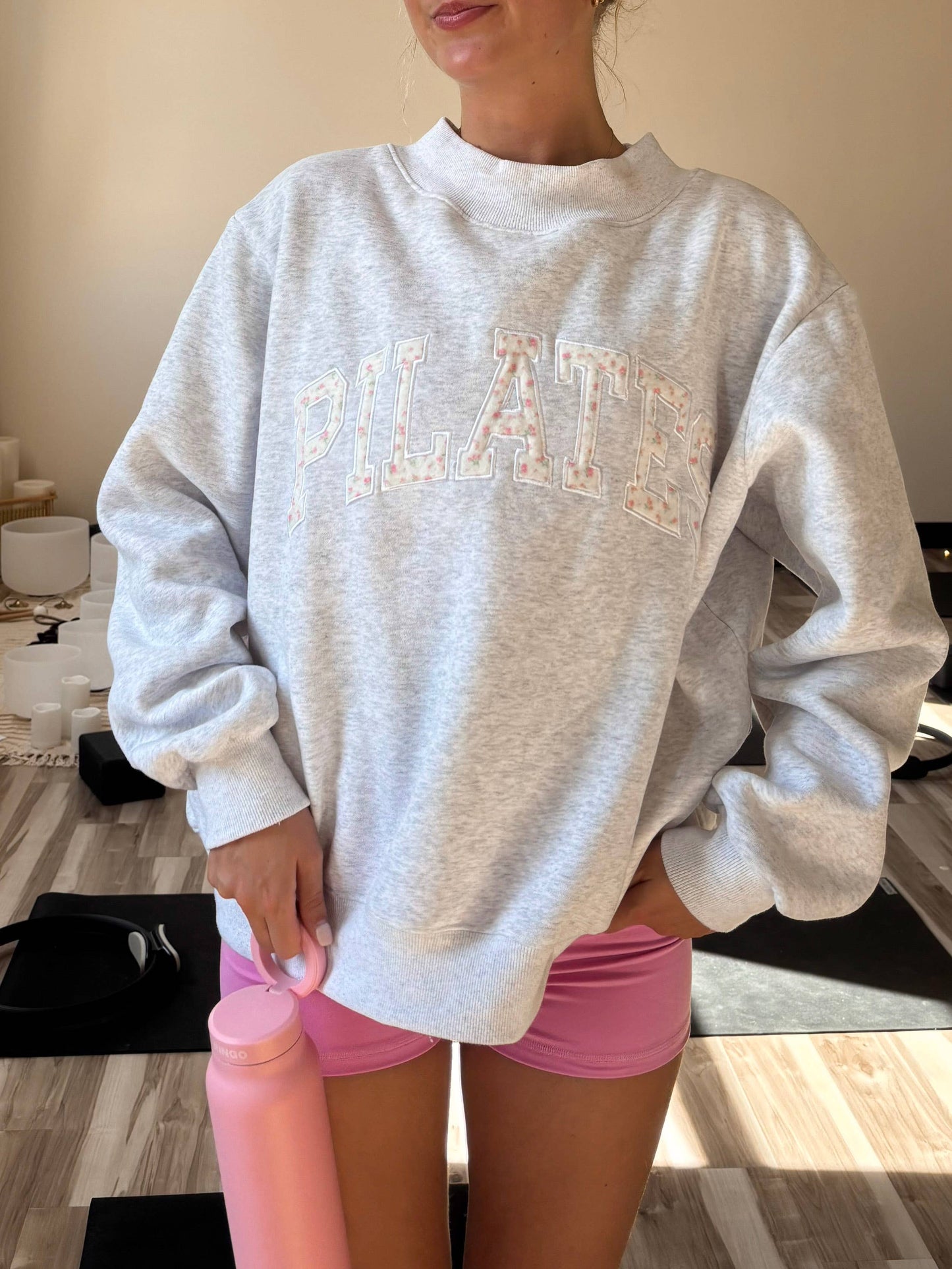 Spring Pilates Mockneck