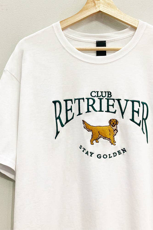 Retriever Embroidered Tee