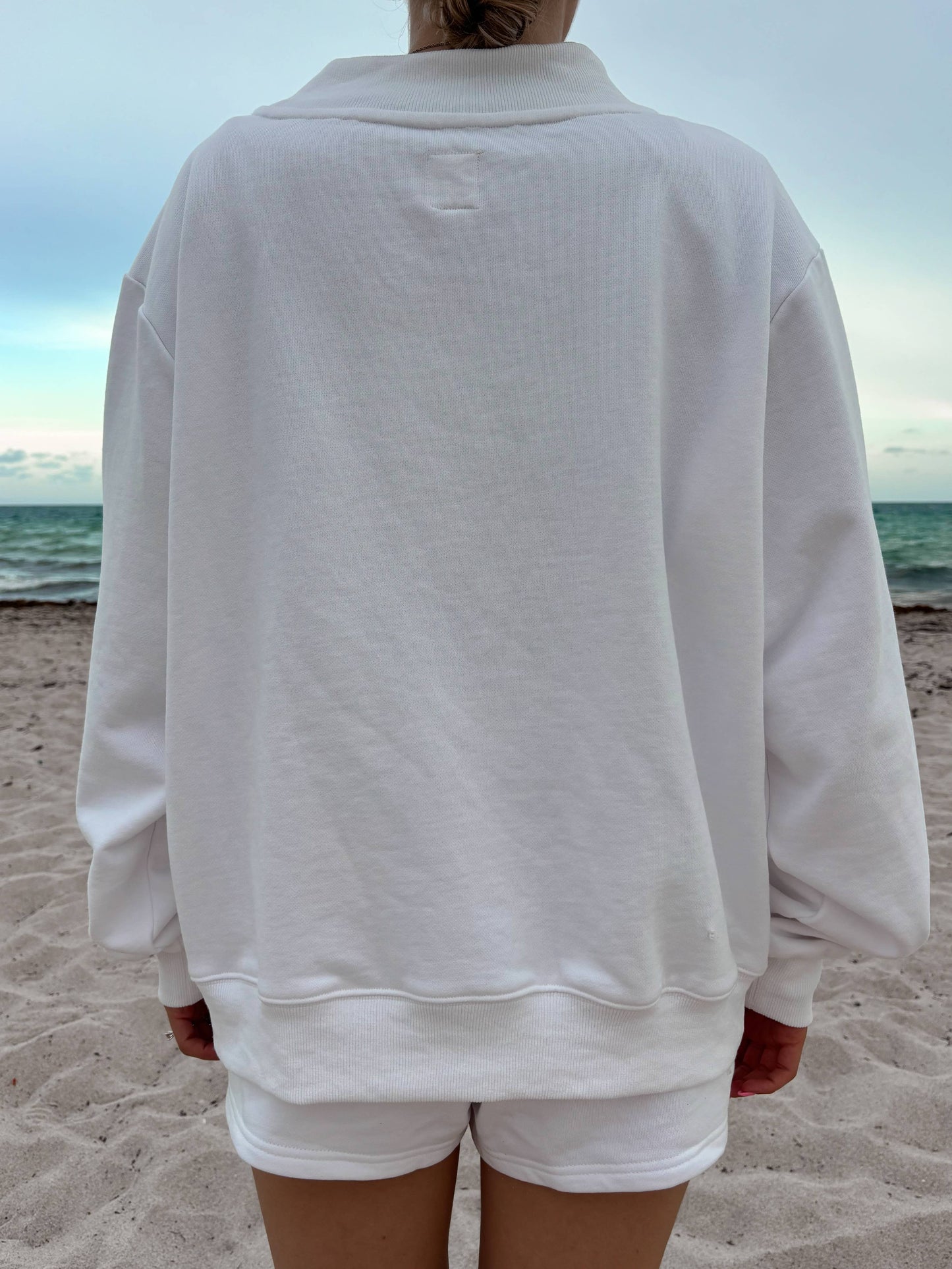 Golden Holiday Mockneck