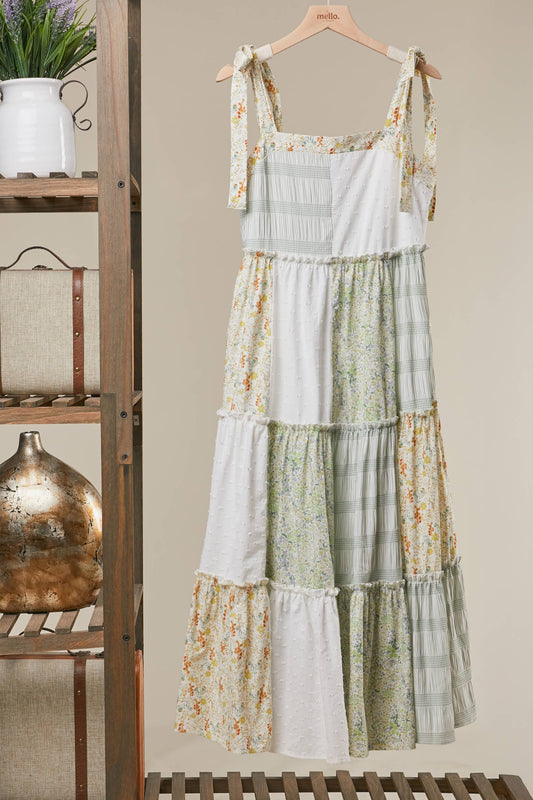 Meadow Patchwork Maxi Dress