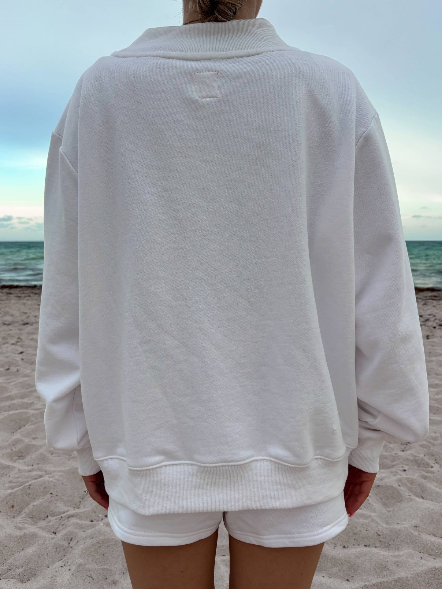 Golden Holiday Mockneck